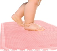 Антиковзаючий килимок XL, рожевий