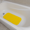 Набор: Антискользящий коврик XL желтый, игрушки аква-пазлы Bath 'n Puzzles - 